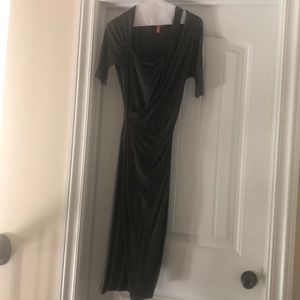 MAXMARA Mock wrap dress